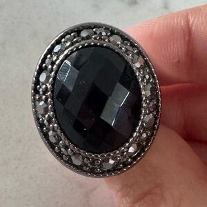 Premier Designs Black Stone Ring